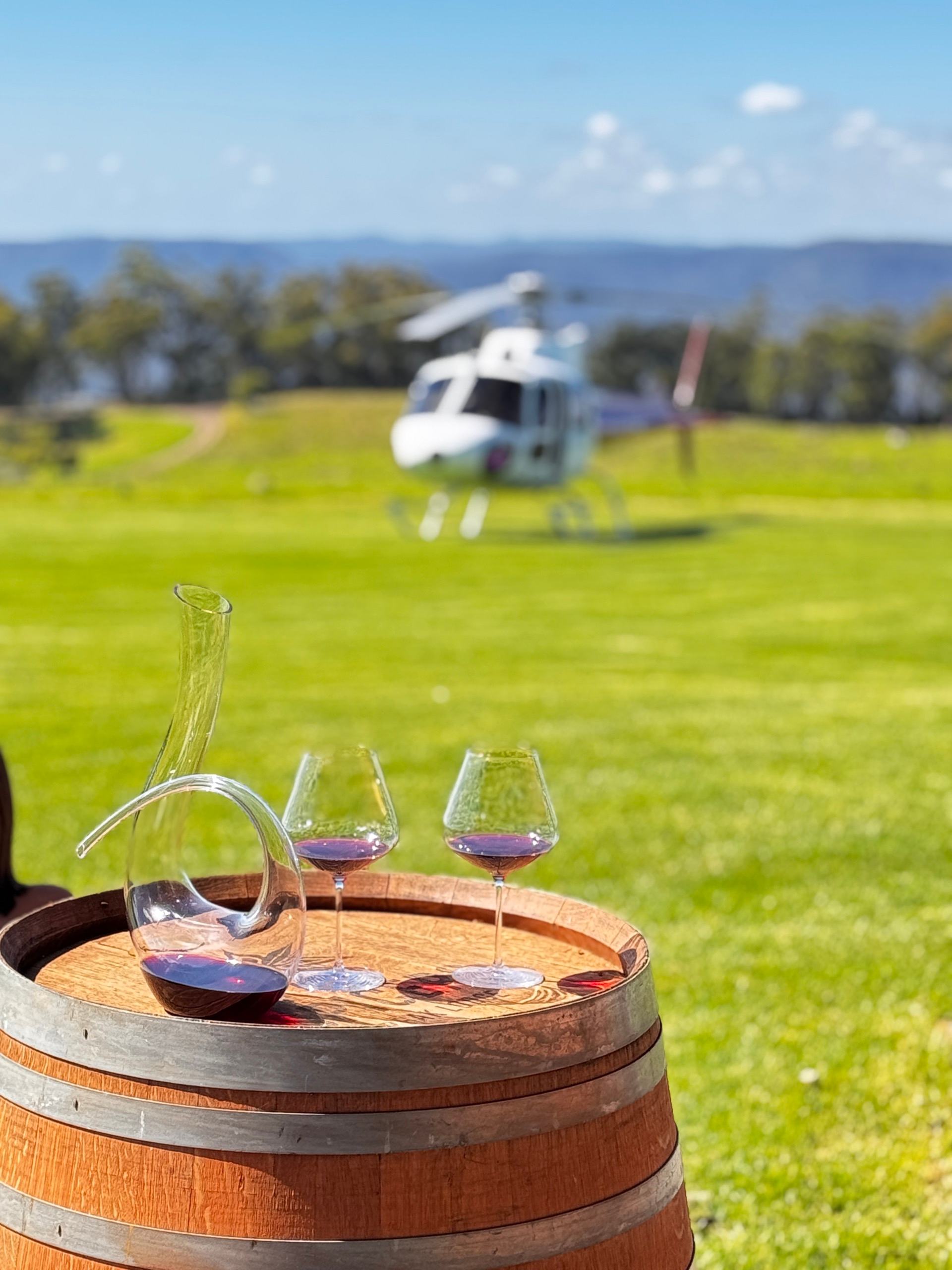 The Cellar Door: Hinterland vineyards and a homestead lunch, the Scenic Rim from above twice.